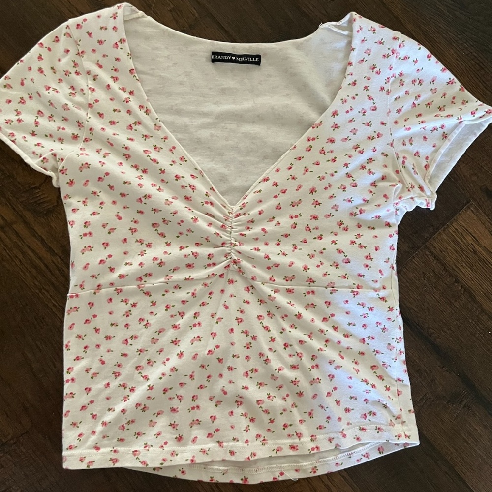 Brandy Melville Gina Printed Top